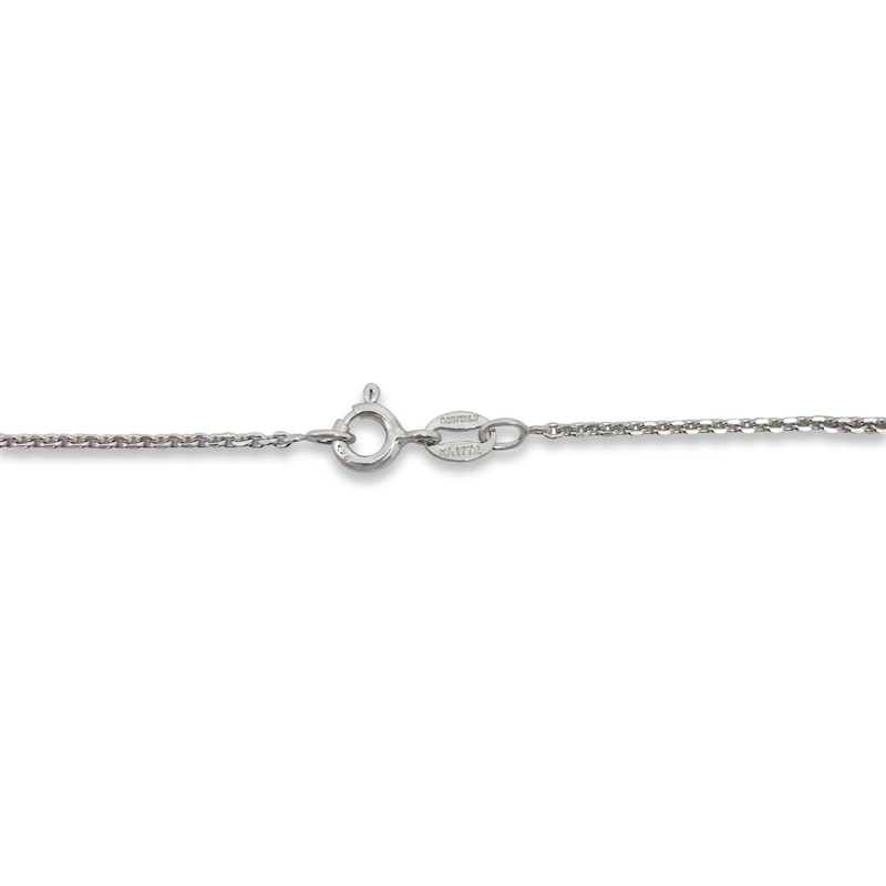Main Image 3 of Cable Chain Necklace Solid Sterling Silver 20&quot;