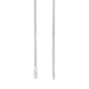 Thumbnail Image 2 of Curb Chain Necklace Solid Sterling Silver 20&quot;