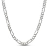 Thumbnail Image 0 of Solid Figaro Chain Necklace Sterling Silver 24"