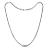 Thumbnail Image 1 of Square Foxtail Chain Necklace Solid Sterling Silver 22&quot;