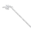 Thumbnail Image 1 of Palm Tree Anklet Solid Sterling Silver 10&quot;