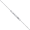 Thumbnail Image 1 of Love Ring Anklet Solid Sterling Silver 9&quot;