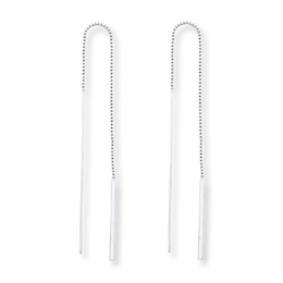 Threader Earrings Sterling Silver