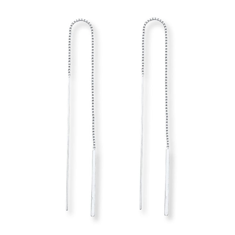 Main Image 1 of Threader Earrings Sterling Silver