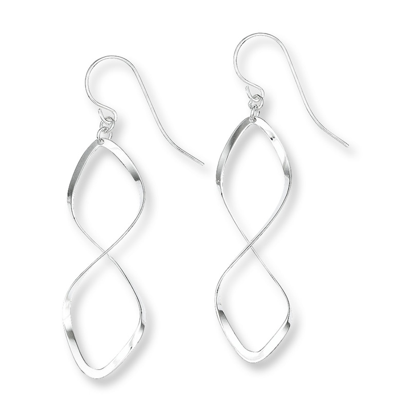 Main Image 1 of Dangle Earrings Sterling Silver