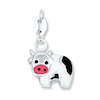 Thumbnail Image 1 of Cow Charm Sterling Silver