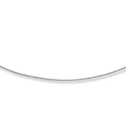 Solid Box Chain Sterling Silver 20&quot;