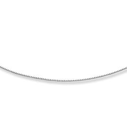 Box Chain Solid Sterling Silver 20"