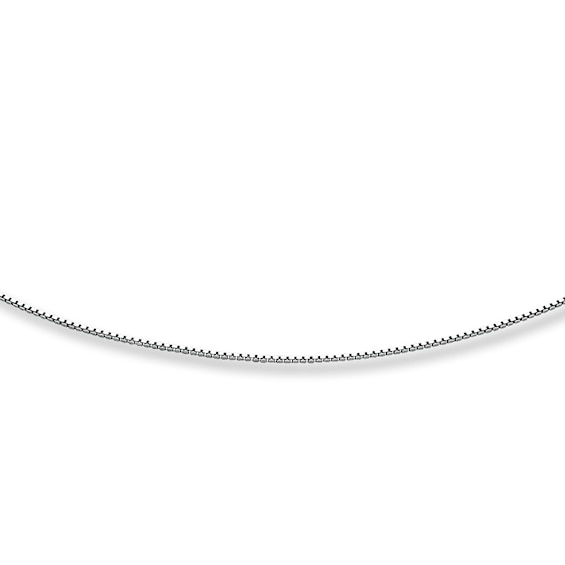 Solid Box Chain Sterling Silver 20"