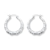 Thumbnail Image 1 of Hoop Earrings Sterling Silver