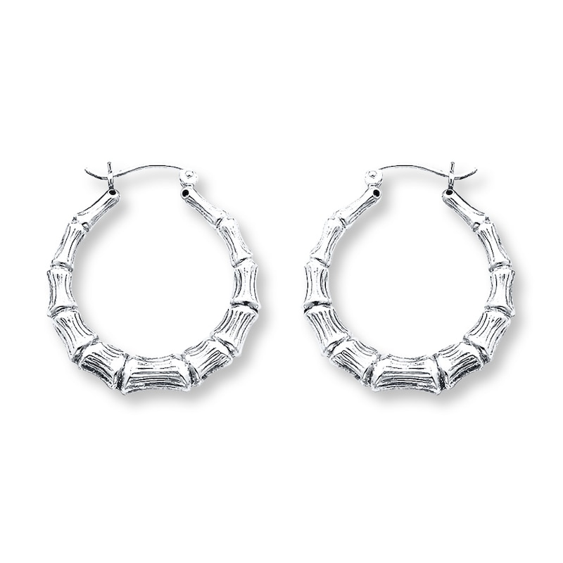 Hoop Earrings Sterling Silver