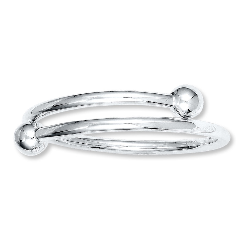 Main Image 1 of Baby Bangle Bracelet Sterling Silver