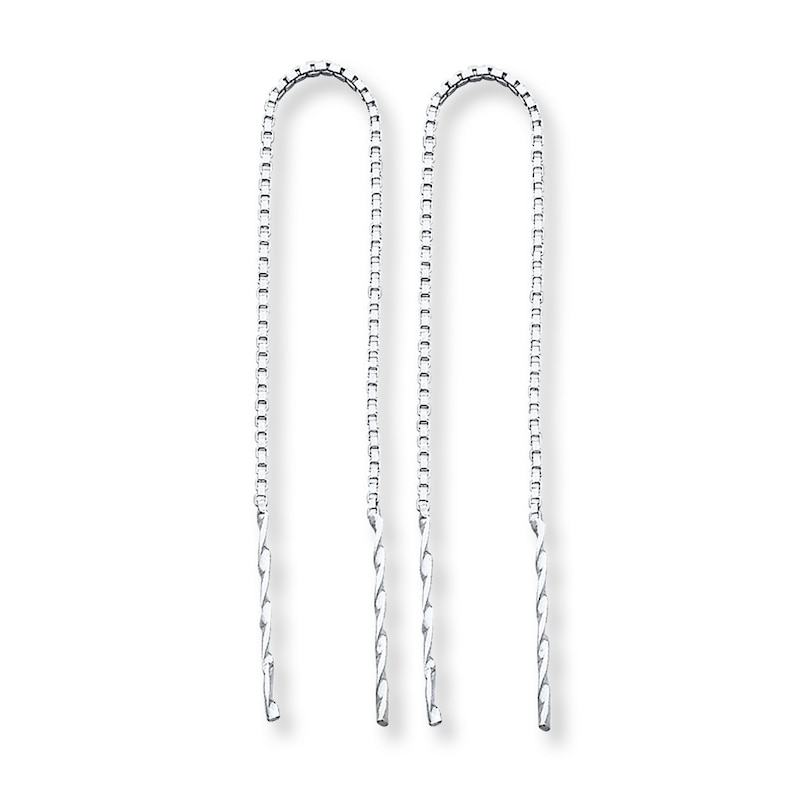 Main Image 1 of Threader Earrings Sterling Silver