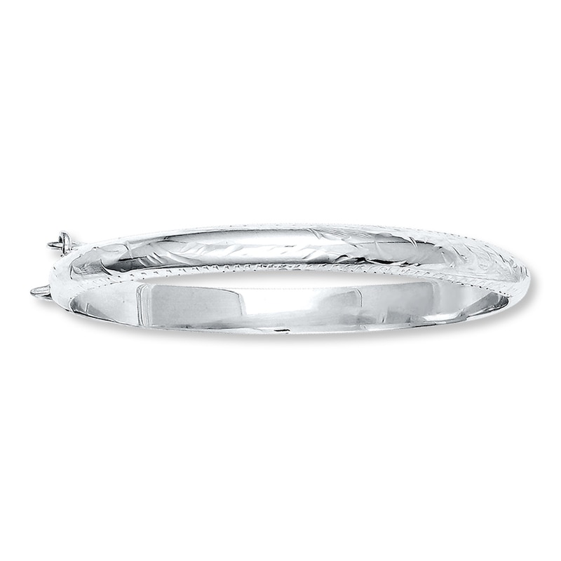 Main Image 1 of Children's Bangle Bracelet Sterling Silver