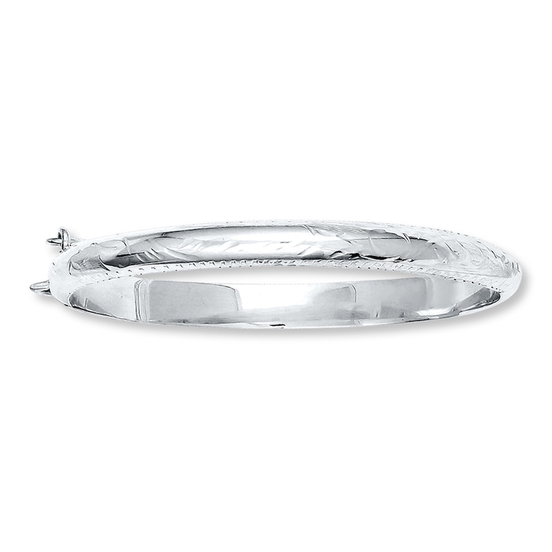 Children's Bangle Bracelet Sterling Silver