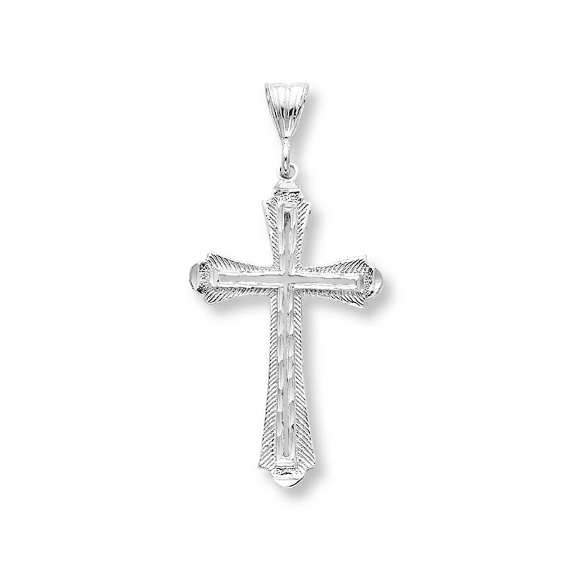 Main Image 1 of Cross Charm Sterling Silver