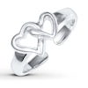 Thumbnail Image 0 of Heart Toe Ring Sterling Silver