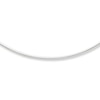 Thumbnail Image 1 of Adjustable Omega Necklace Solid Sterling Silver 16&quot;-18&quot;