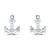 Thumbnail Image 1 of Anchor Earrings Sterling Silver