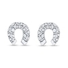 Thumbnail Image 0 of Horseshoe Earrings Sterling Silver