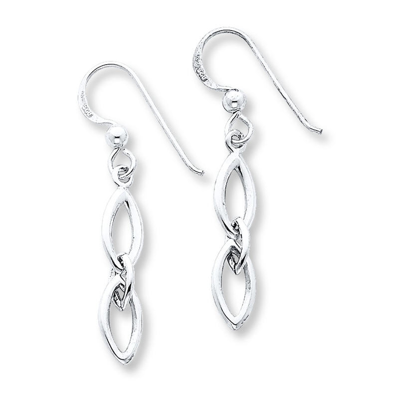 Main Image 1 of Dangle Earrings Sterling Silver