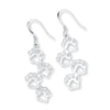 Thumbnail Image 0 of Paw Print Dangle Earrings Sterling Silver