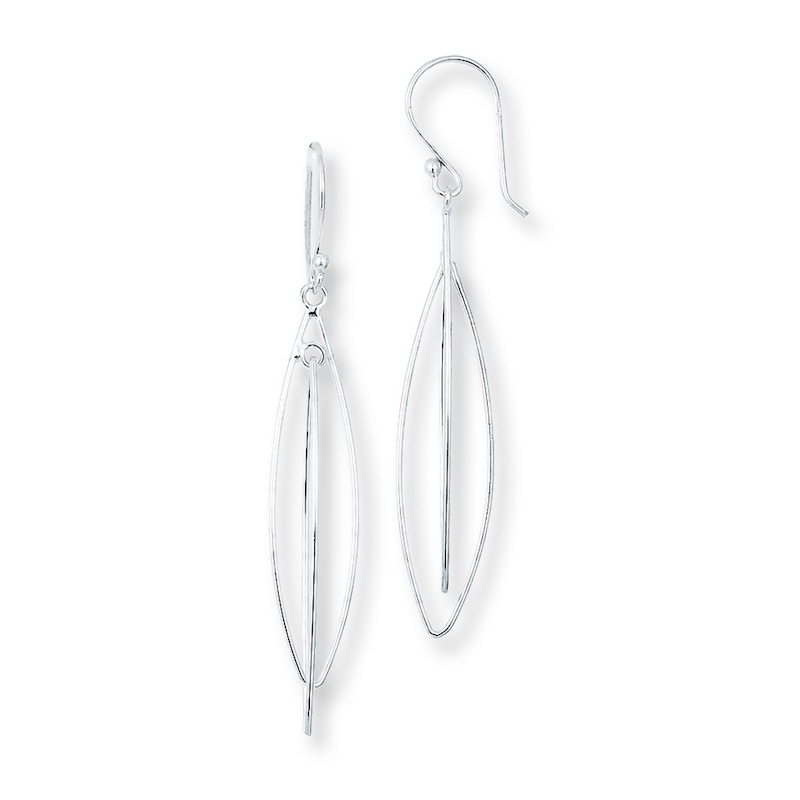Main Image 1 of Dangle Earrings Sterling Silver