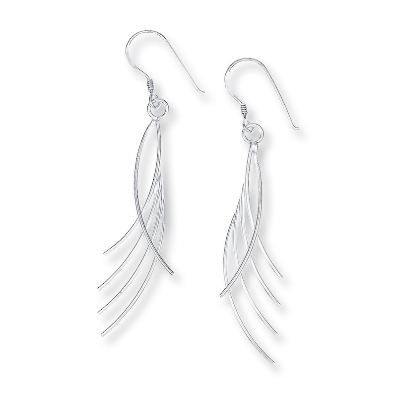 Main Image 1 of Dangle Earrings Sterling Silver