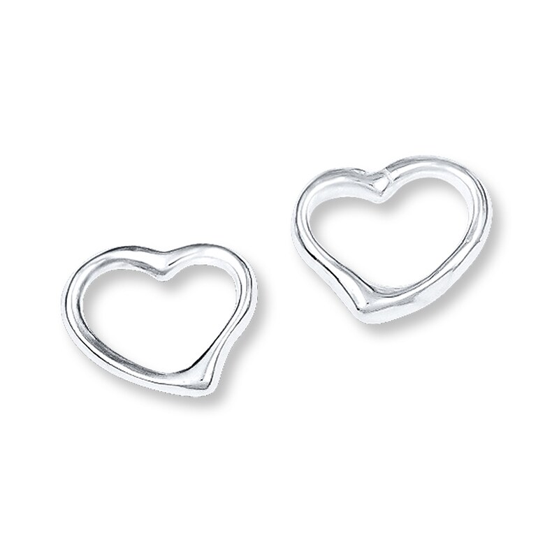 Sterling Silver Heart Earring 