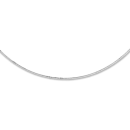 Wire Necklace Sterling Silver 16&quot; Length