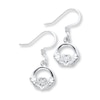 Thumbnail Image 0 of Claddagh Earrings Sterling Silver