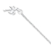 Thumbnail Image 1 of Palm Tree Anklet Solid Sterling Silver 9&quot;