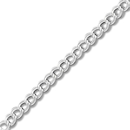 Charm Bracelet Sterling Silver 8&quot;