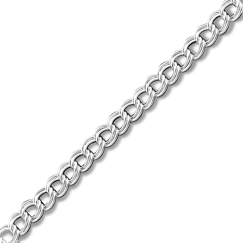 Main Image 1 of Charm Bracelet Sterling Silver 8&quot;