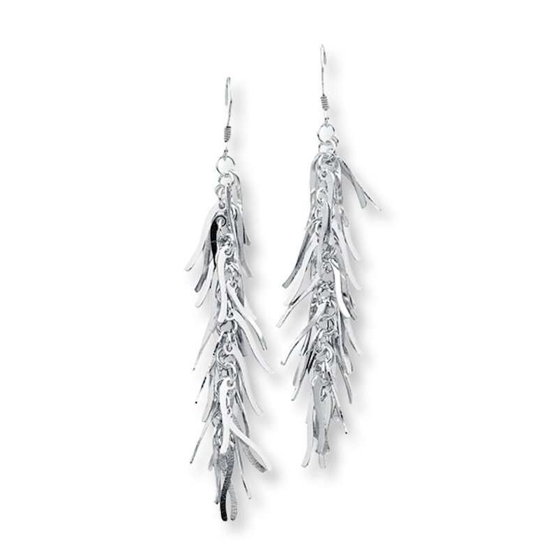 Main Image 1 of Dangle Earrings Sterling Silver