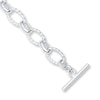 Thumbnail Image 1 of Oval Link Bracelet Sterling Silver 8.75&quot;