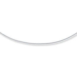 Adjustable Chain Necklace Sterling Silver 24-inch Length