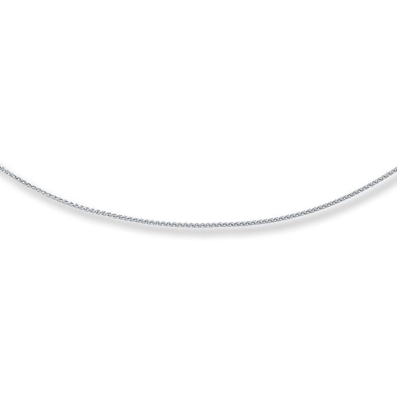Main Image 1 of Chain Necklace Solid Sterling Silver 24&quot;