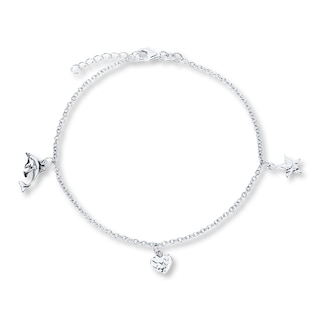 Ragetown Jewelers Moneybag & Heart Anklet