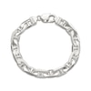 Thumbnail Image 1 of Anchor Chain Bracelet Solid Sterling Silver 8&quot;