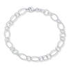 Thumbnail Image 0 of Oval Link Anklet Sterling Silver 10"