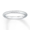 Textured Stackable Ring Sterling Silver