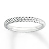 Thumbnail Image 0 of Braided Stackable Ring Sterling Silver