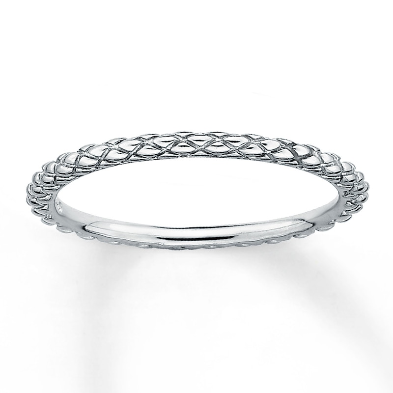 Main Image 1 of Stackable Ring Sterling Silver