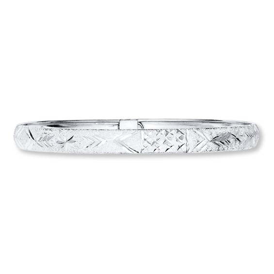 Flex Bangle Bracelet Sterling Silver
