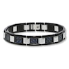 Thumbnail Image 0 of Men's Bracelet Tungsten Carbide Stainless Steel 8.75"