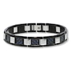 Thumbnail Image 1 of Men's Bracelet Tungsten Carbide Stainless Steel 8.75&quot;