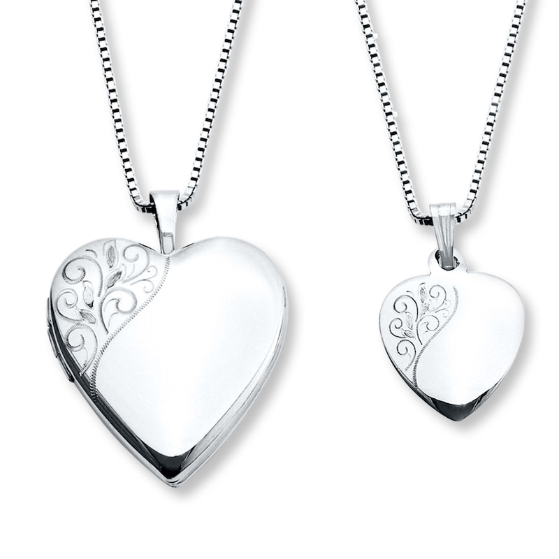 Fashion Mother And Daughter Love Heart Necklace Pendant Mother's Day Gifts Party