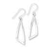 Thumbnail Image 0 of Dangle Earrings Triangles Sterling Silver