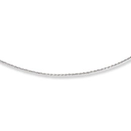 Rope Chain Necklace Solid Sterling Silver